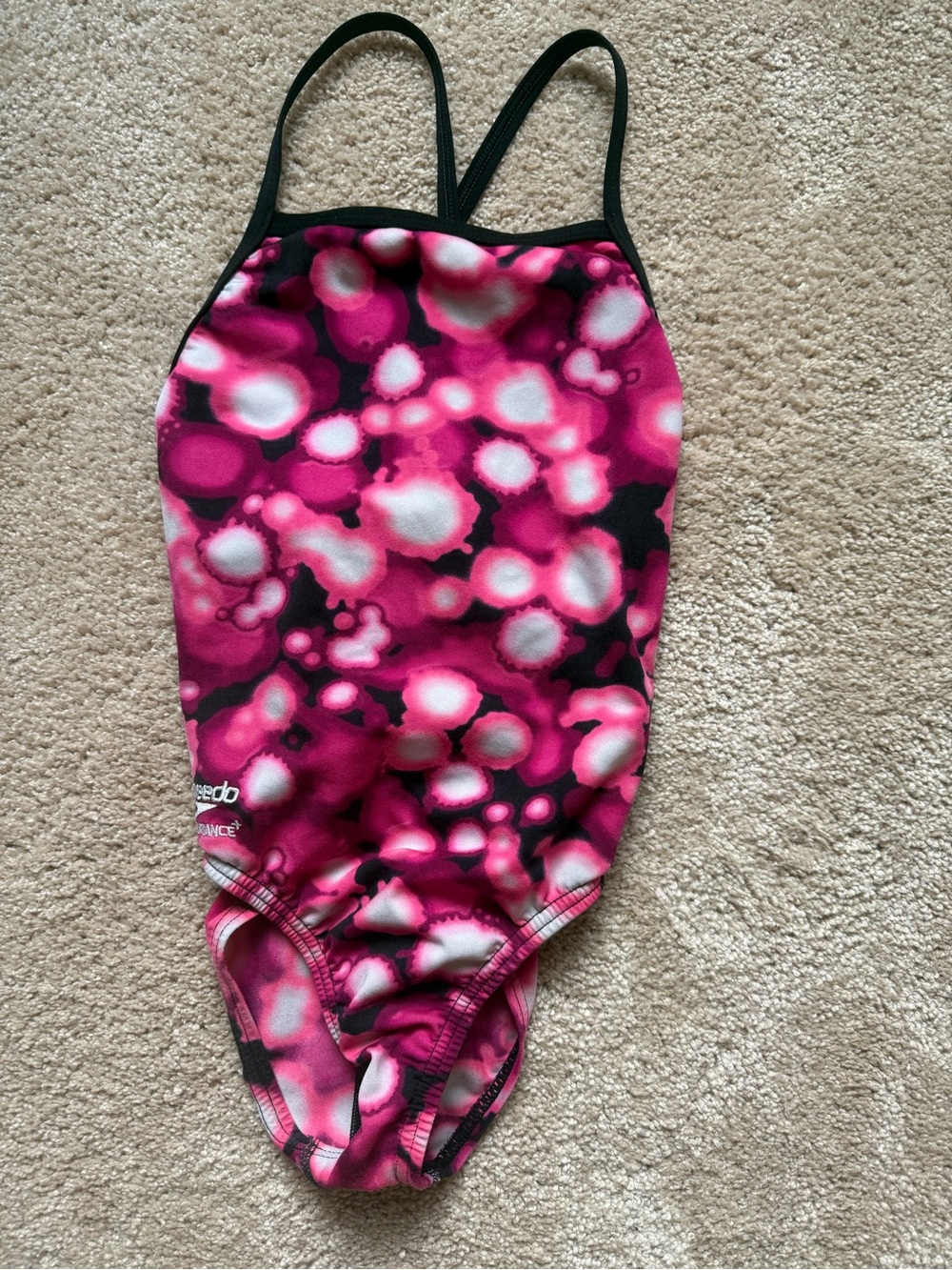 Girls Speedo Endurance swimsuit, size 8/24